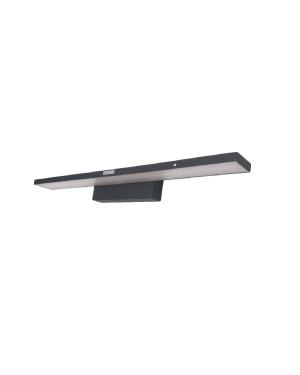 Aplique LED 12W Negro 60cm Calido 6100