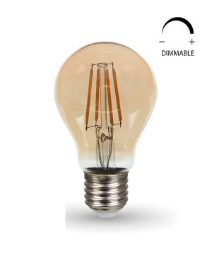 Bulbo LED 8W Ambar Dimerizable E27