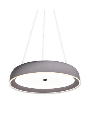 Colgante LED Drum Blanco 2x27W + 14W Dimerizable
