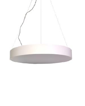 Colgante Blanco LED Circular 48W 60cm WK005