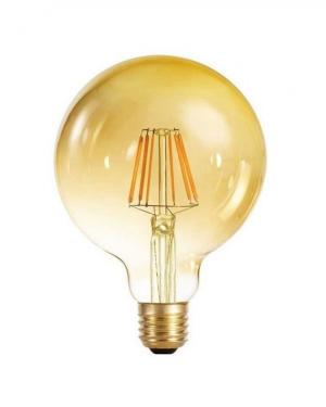 Globo LED Filamento 4W Ambar Cálida