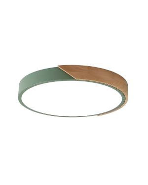 Plafon Moro Verde 36W 40cm Redondo