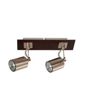 Spot 2L Cilindrio NK/Madera GU10